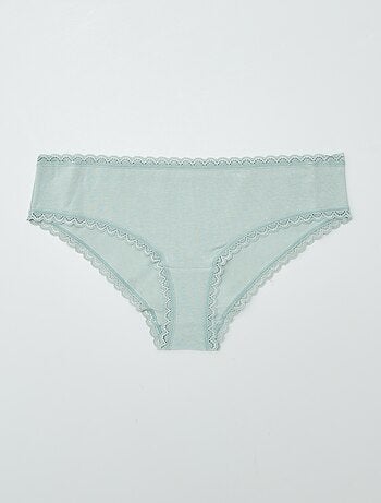 Pack de 2 culottes de algodón