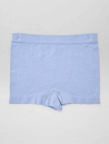 Pack de 2 shorties de punto acanalado