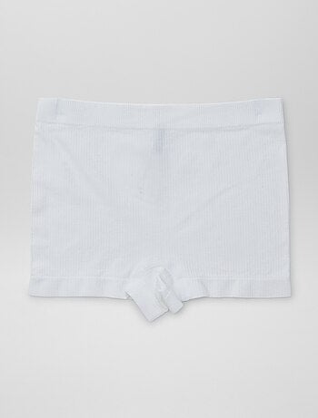 Pack de 2 shorties de punto acanalado