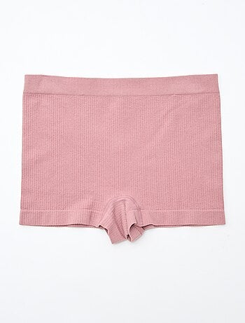 Pack de 2 shorties de punto acanalado