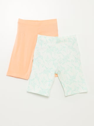 Pack de 2 shorts ciclistas