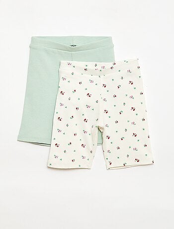 Pack de 2 shorts ciclistas