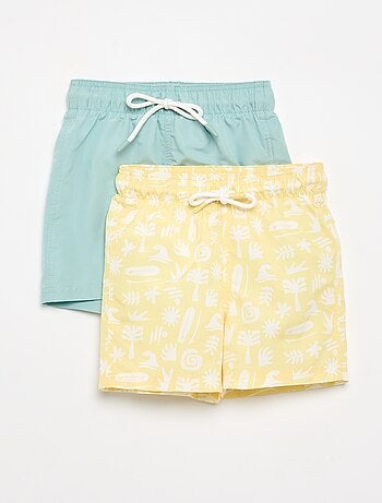 Pack de 2 shorts de baño