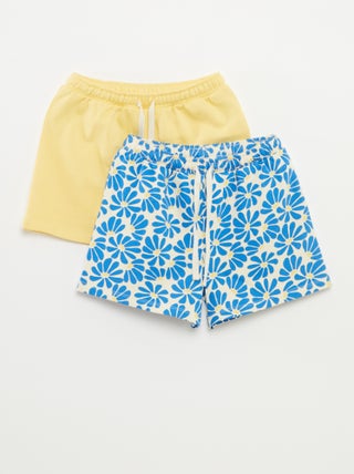 Pack de 2 shorts de chándal