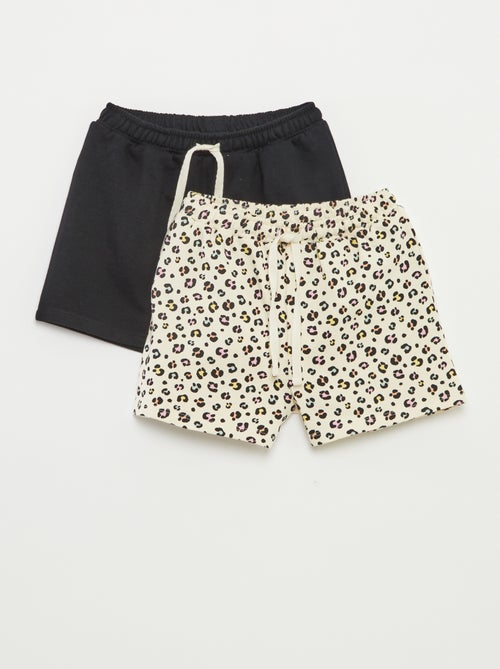 Pack de 2 shorts de chándal - Kiabi