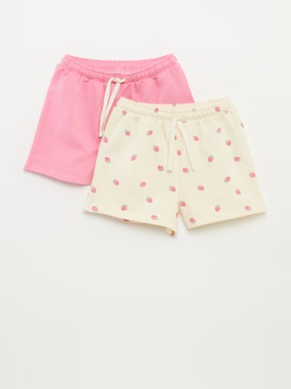 Pack de 2 shorts de chándal