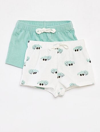 Pack de 2 shorts de punto - 2 piezas