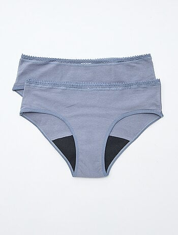 Pack de 2 shortys menstruales flujo medio