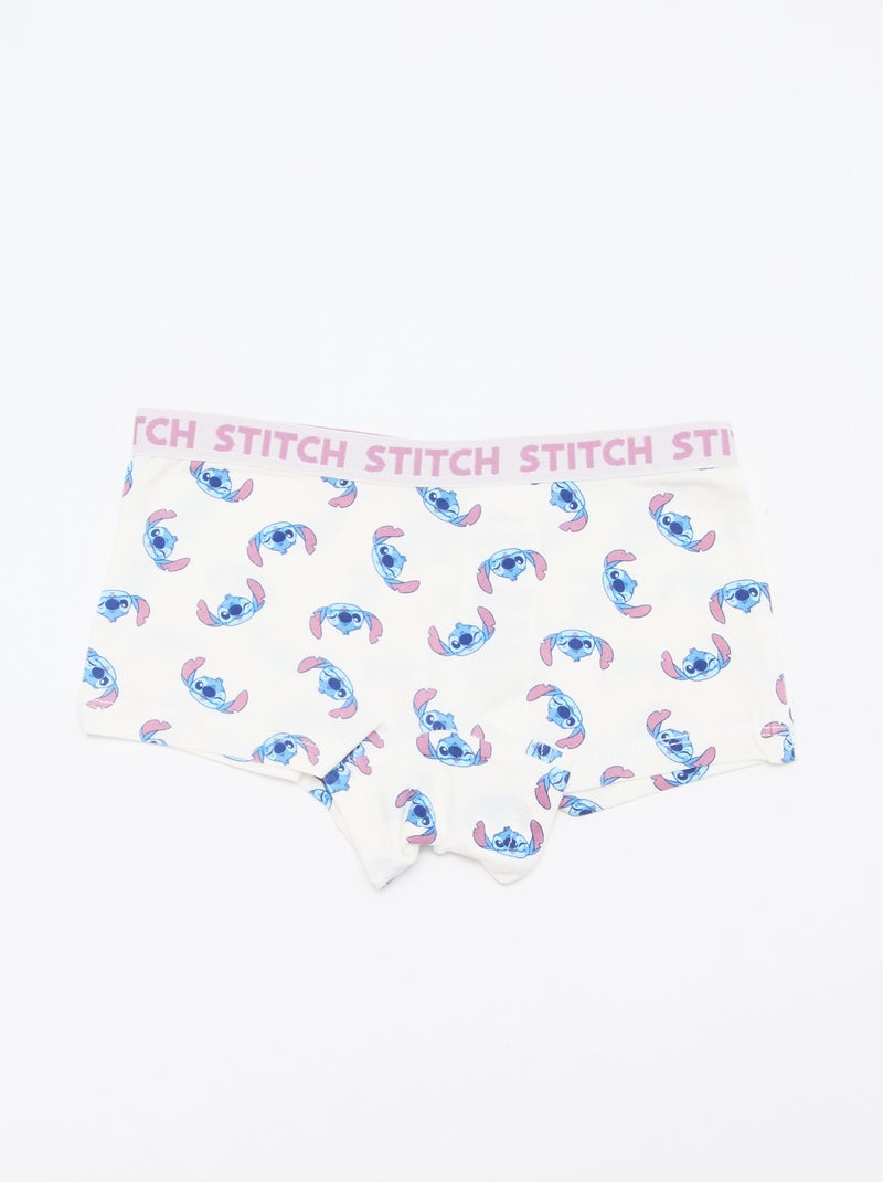 Pack de 2 shortys 'Stitch' Azul - Kiabi