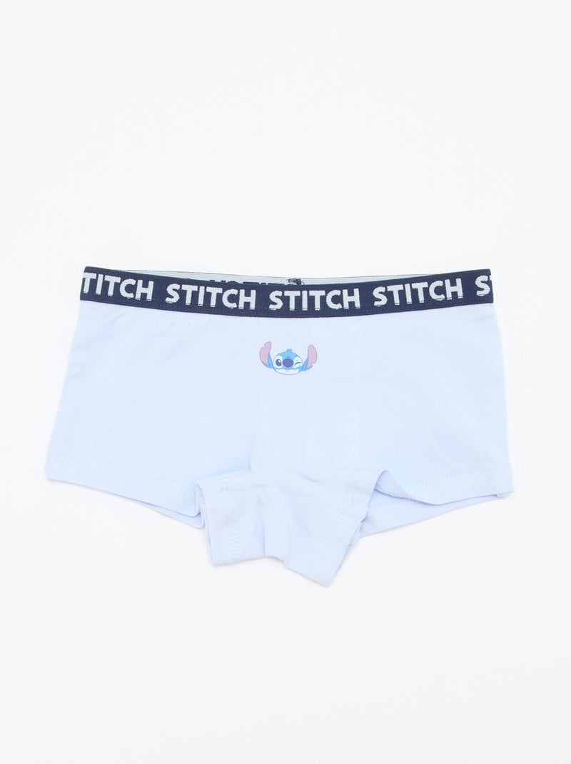 Pack de 2 shortys 'Stitch' Azul - Kiabi