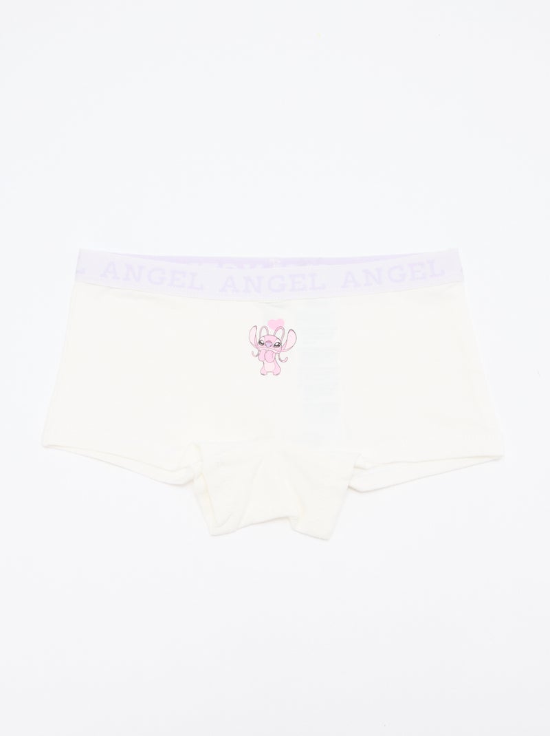 Pack de 2 shortys 'Stitch' Purpura - Kiabi