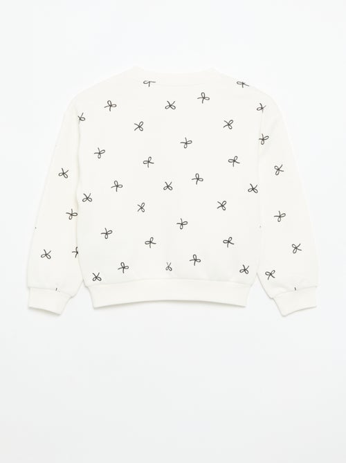 Pack de 2 sudaderas: 1 lisa y 1 con estampado integral - Kiabi