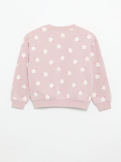 Pack de 2 sudaderas: 1 lisa y 1 con estampado integral - Kiabi