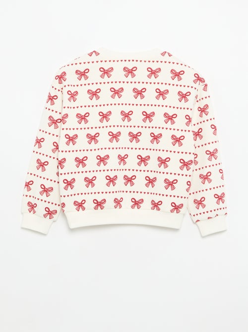 Pack de 2 sudaderas: 1 lisa y 1 con estampado integral - Kiabi