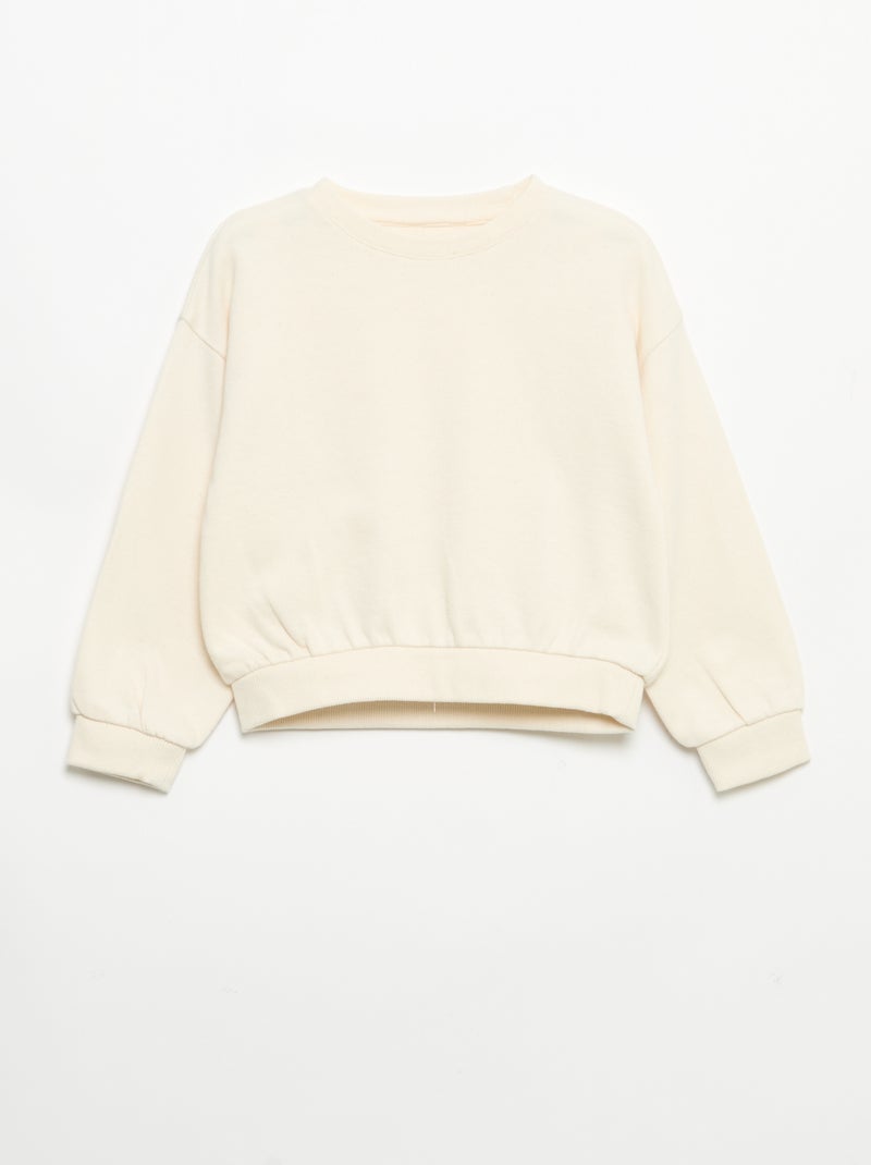 Pack de 2 sudaderas Beige - Kiabi