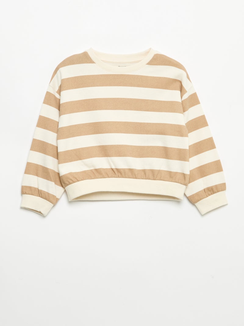 Pack de 2 sudaderas Beige - Kiabi