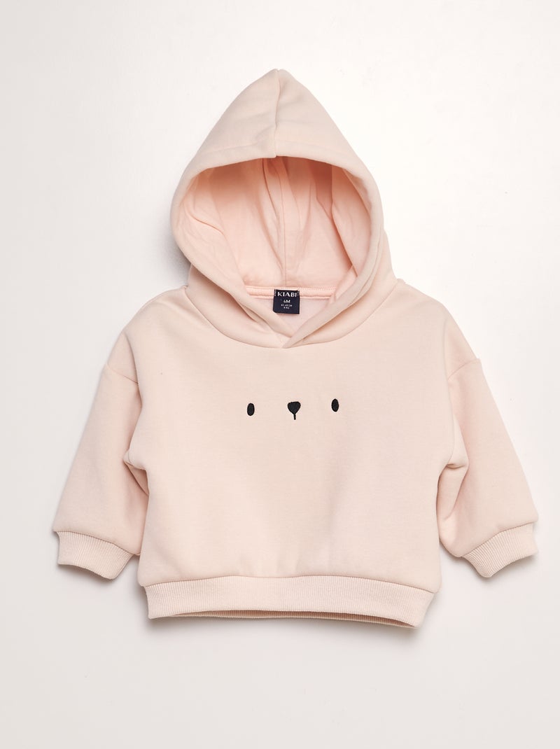 Pack de 2 sudaderas con capucha - 2 piezas ROSA - Kiabi