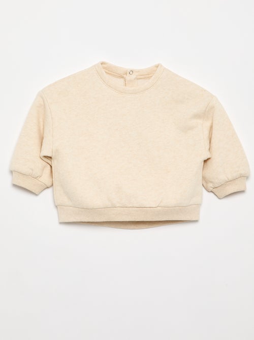 Pack de 2 sudaderas de felpa - Kiabi