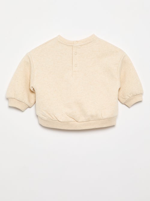 Pack de 2 sudaderas de felpa - Kiabi