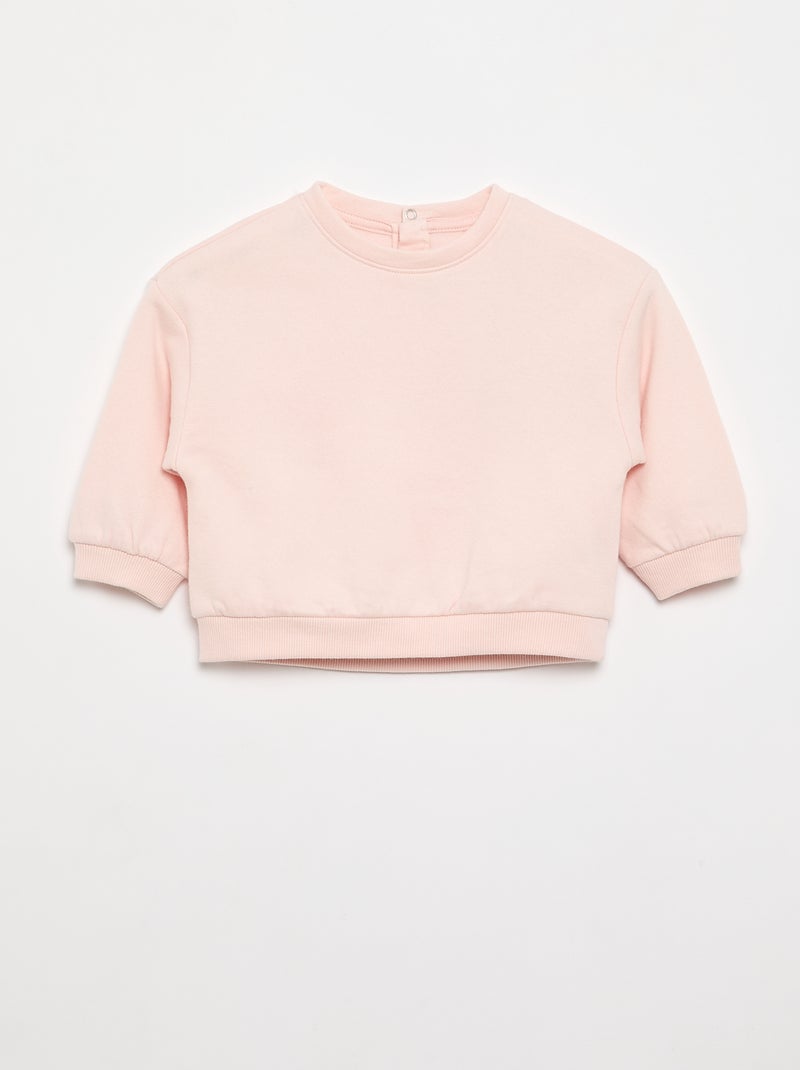 Pack de 2 sudaderas de felpa Rosa - Kiabi