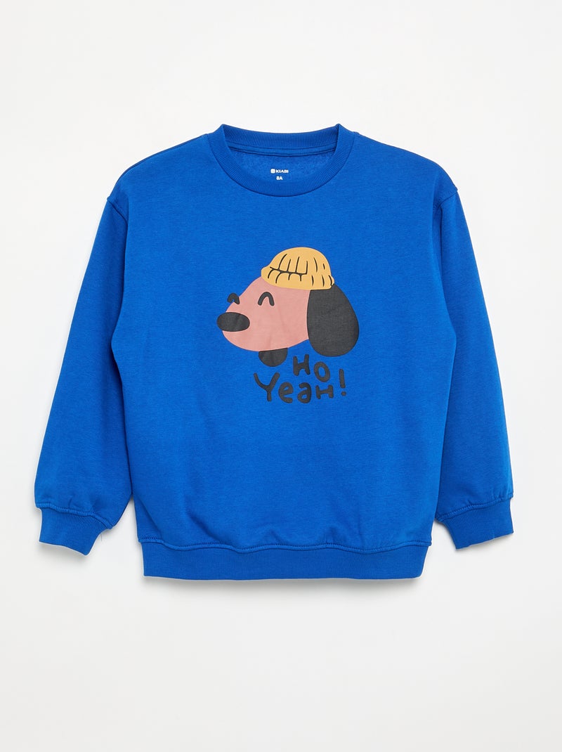 Pack de 2 sudaderas de manga larga Azul - Kiabi