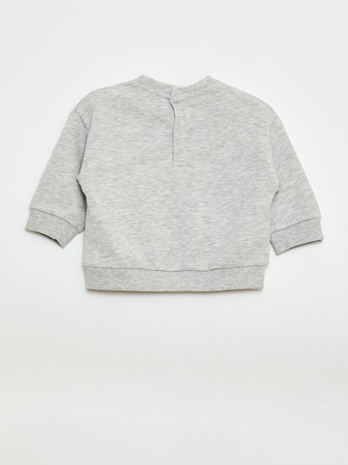 Pack de 2 sudaderas en felpa - Kiabi