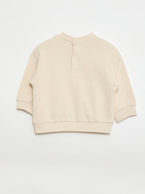 Pack de 2 sudaderas en felpa - Kiabi