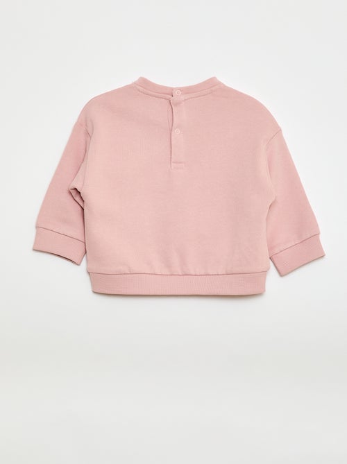 Pack de 2 sudaderas en tejido felpa - Kiabi