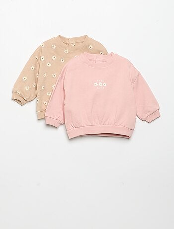 Pack de 2 sudaderas estampadas