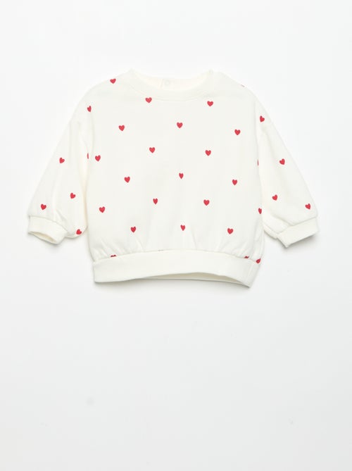 Pack de 2 sudaderas estampadas - Kiabi