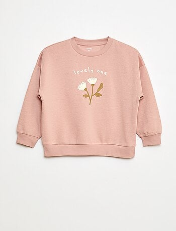 pack de 2 sudaderas estampadas de algodón