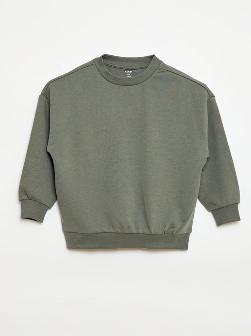 Pack de 2 sudaderas felpa de algodón - Kiabi