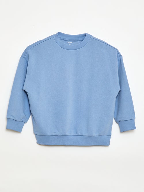 Pack de 2 sudaderas felpa de algodón - Kiabi