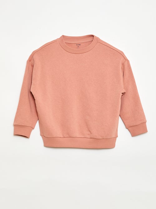 Pack de 2 sudaderas felpa de algodón - Kiabi