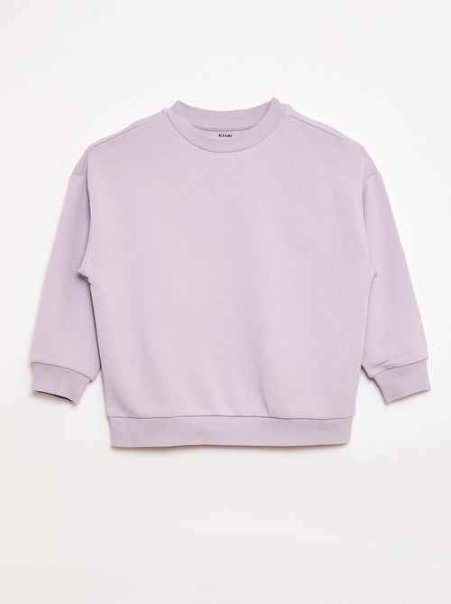 Pack de 2 sudaderas felpa de algodón - Kiabi