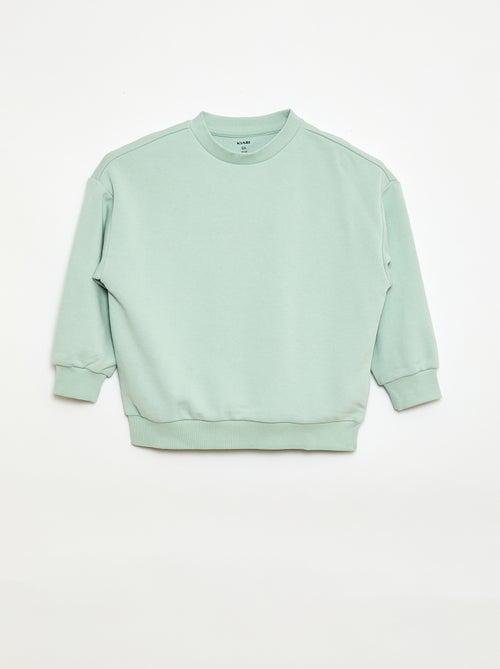 Pack de 2 sudaderas french terry de algodón - Kiabi