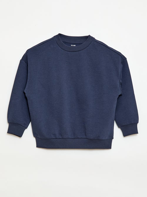 Pack de 2 sudaderas french terry de algodón - Kiabi