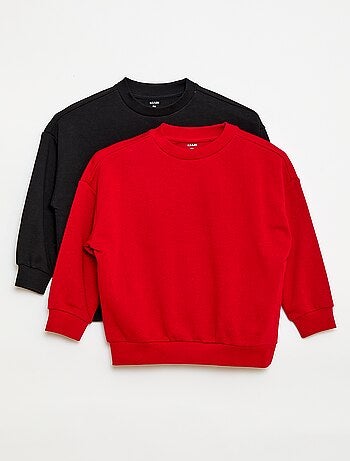Pack de 2 sudaderas french terry de algodón