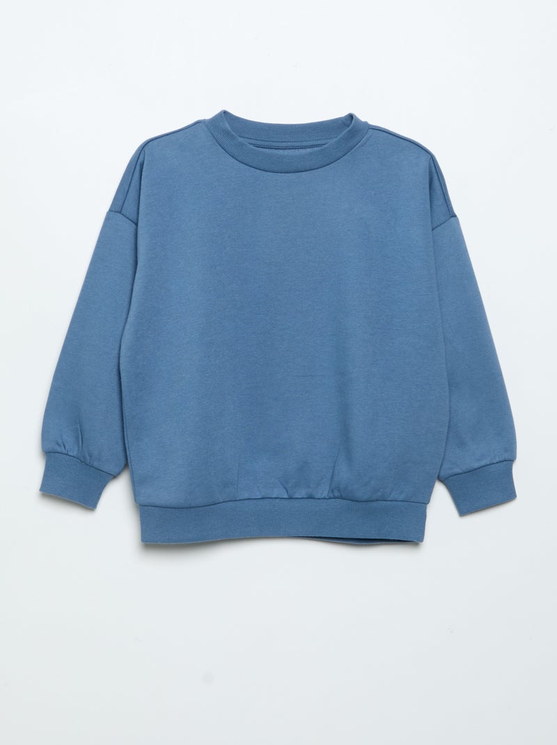 Pack de 2 sudaderas lisas Azul - Kiabi