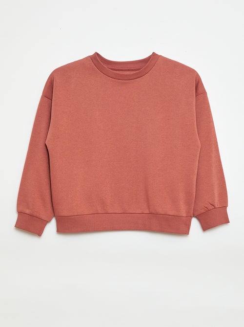 Pack de 2 sudaderas lisas de chándal - Kiabi