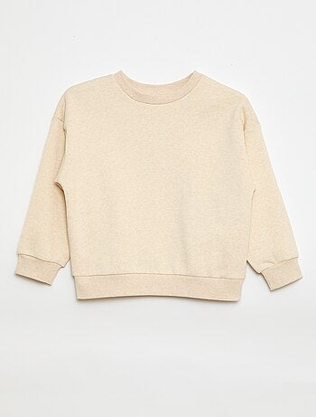 Pack de 2 sudaderas lisas de felpa