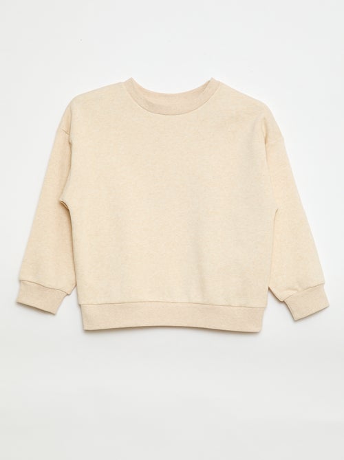 Pack de 2 sudaderas lisas de chándal - Kiabi