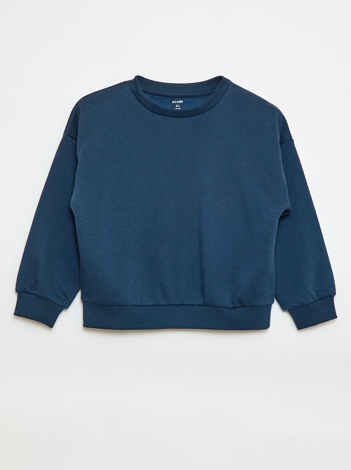 Pack de 2 sudaderas lisas de chándal - Kiabi