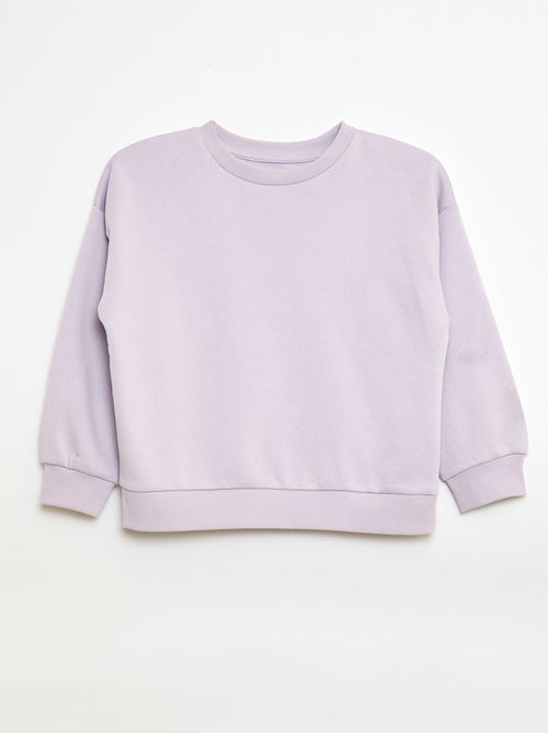 Pack de 2 sudaderas lisas de chándal - Kiabi