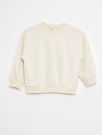 Pack de 2 sudaderas lisas de felpa