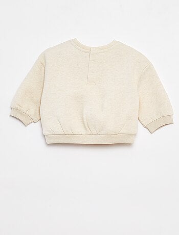 Pack de 2 sudaderas lisas oversize
