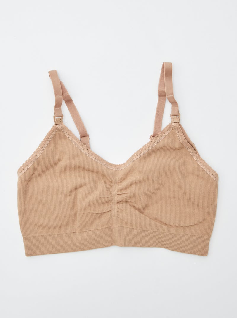 Pack de 2 sujetadores de lactancia NEGRO - Kiabi