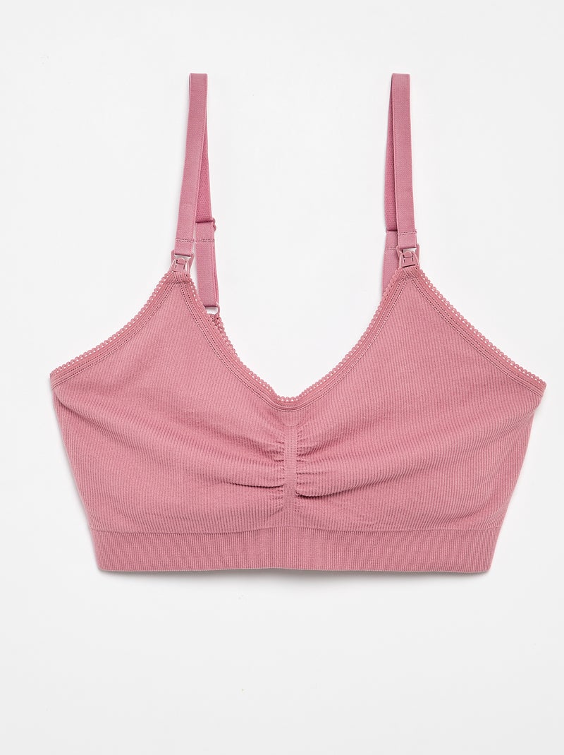 Pack de 2 sujetadores de lactancia Rosa - Kiabi