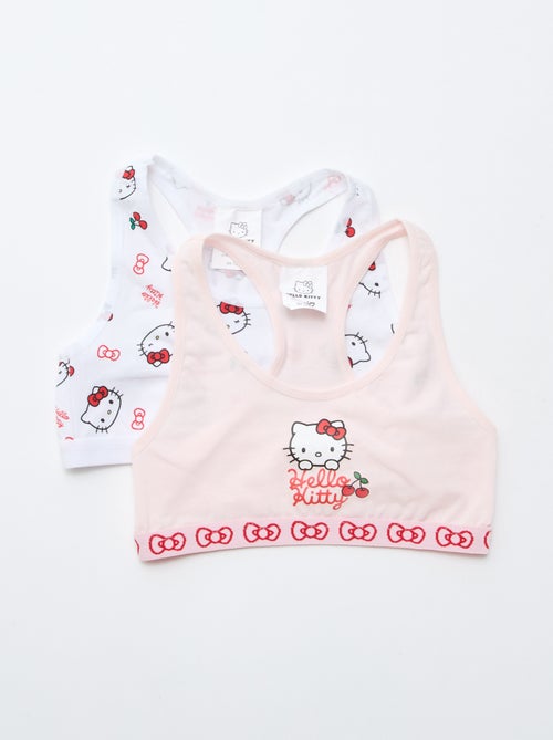 pack de 2 sujetadores 'Hello Kitty' - Kiabi