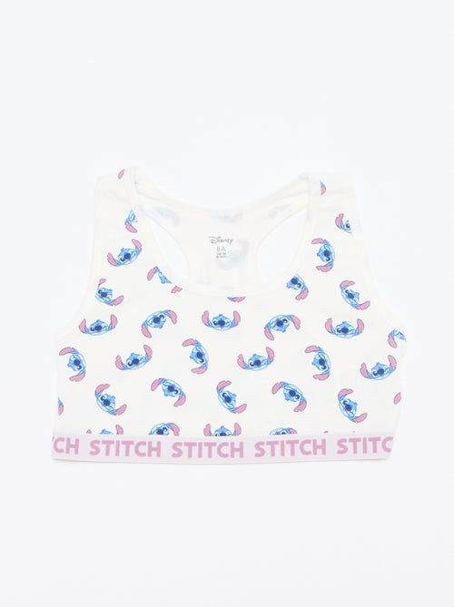 Pack de 2 sujetadores 'Stitch' - Kiabi